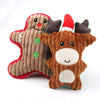 Cartoon Christmas Plush Dog Toys