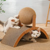 2-in-1 Wooden Cat Scratching Ball