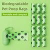 Biodegradable Dog Poop Bags with Dispenser, Scented Waste Bags.