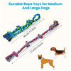 2-Pack Heavy-Duty Rope Dog Toys for Large Breeds