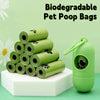 Biodegradable Dog Poop Bags with Dispenser, Scented Waste Bags.